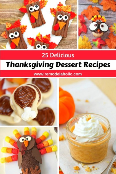 Cute Thanksgiving Desserts
 Remodelaholic