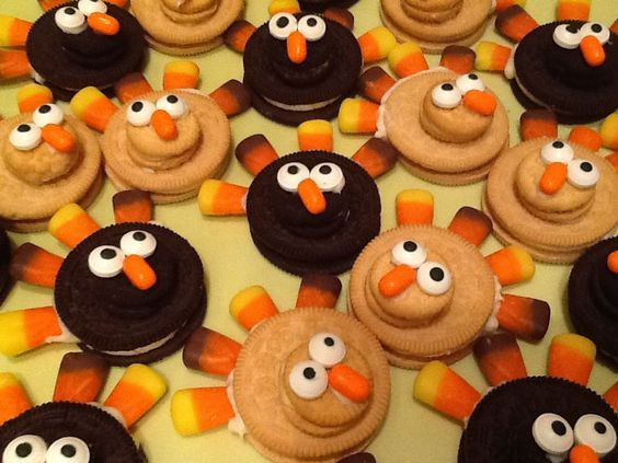 Cute Thanksgiving Desserts
 Cute Thanksgiving Treat for School