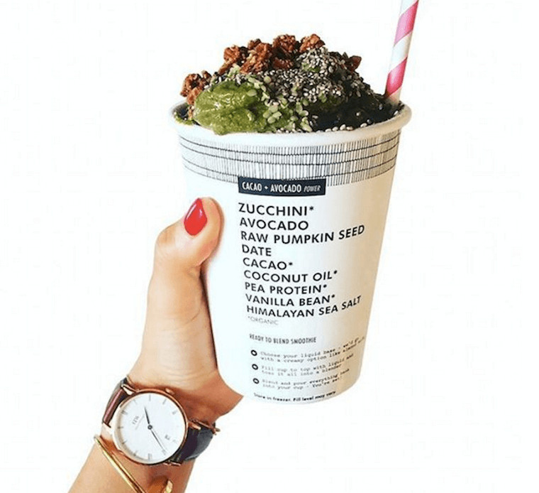 Daily Harvest Smoothies
 A smoothie delivery service debuts nation wide