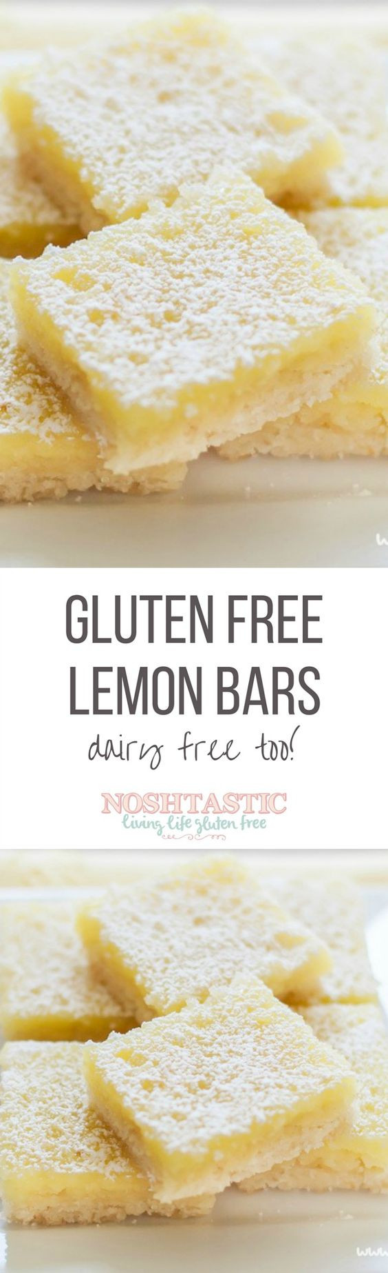 Dairy And Gluten Free Desserts
 Lemon Bars Gluten Free Recipe