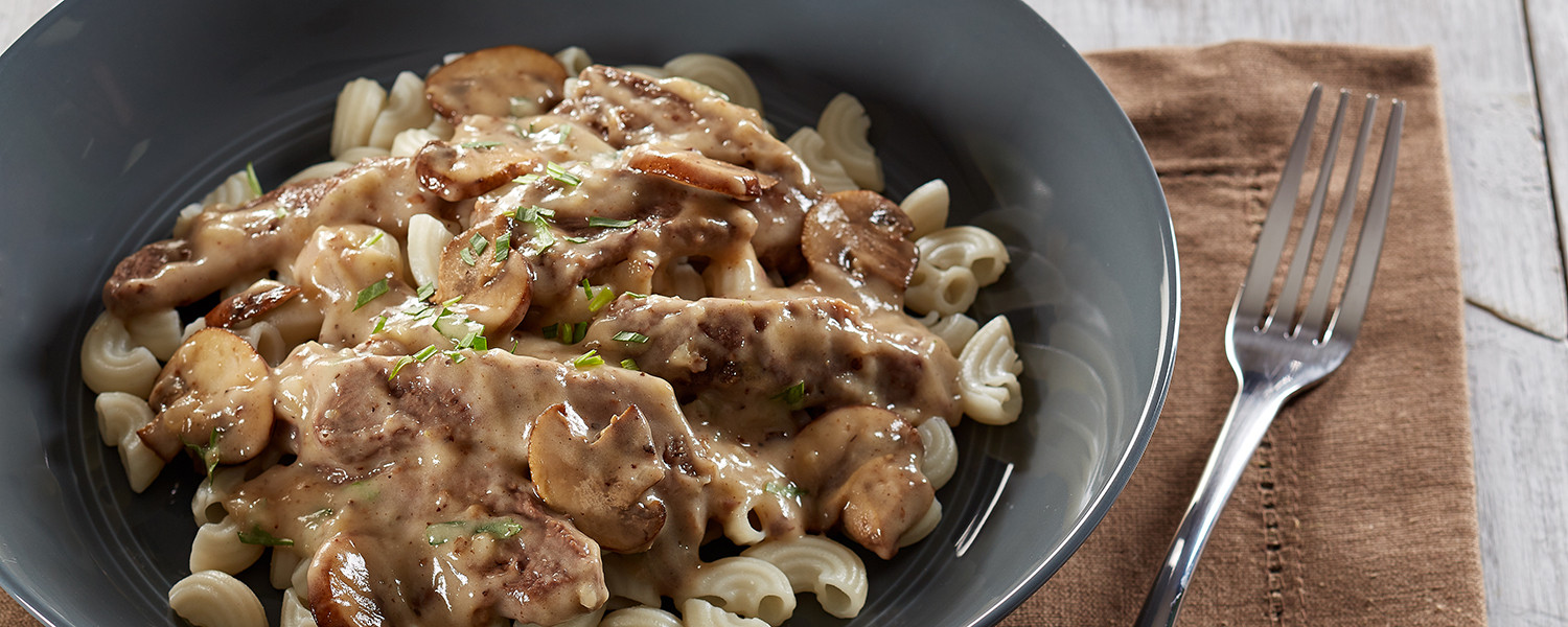 Dairy Free Beef Stroganoff
 Gluten Free Beef Stroganoff