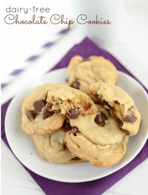 Dairy Free Dessert
 Dairy Free Chocolate Chip Cookies