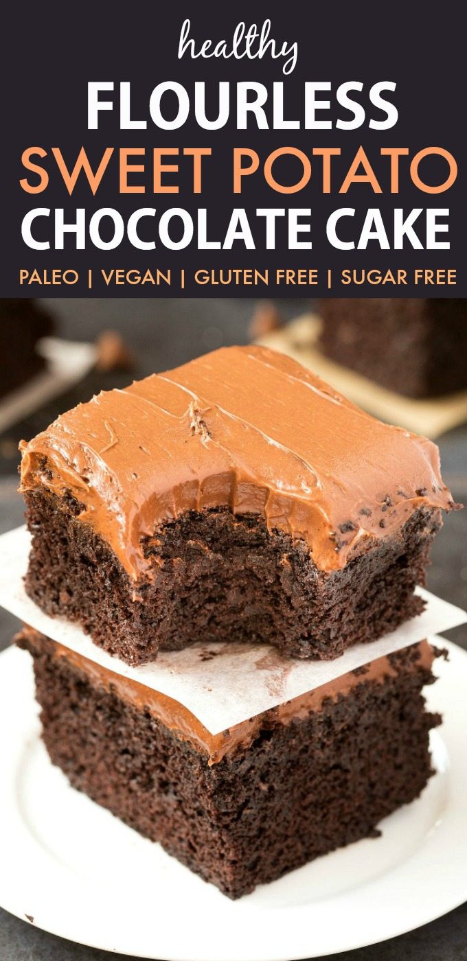 Dairy Free Desserts To Buy
 Flourless Sweet Potato Chocolate Cake Paleo Vegan