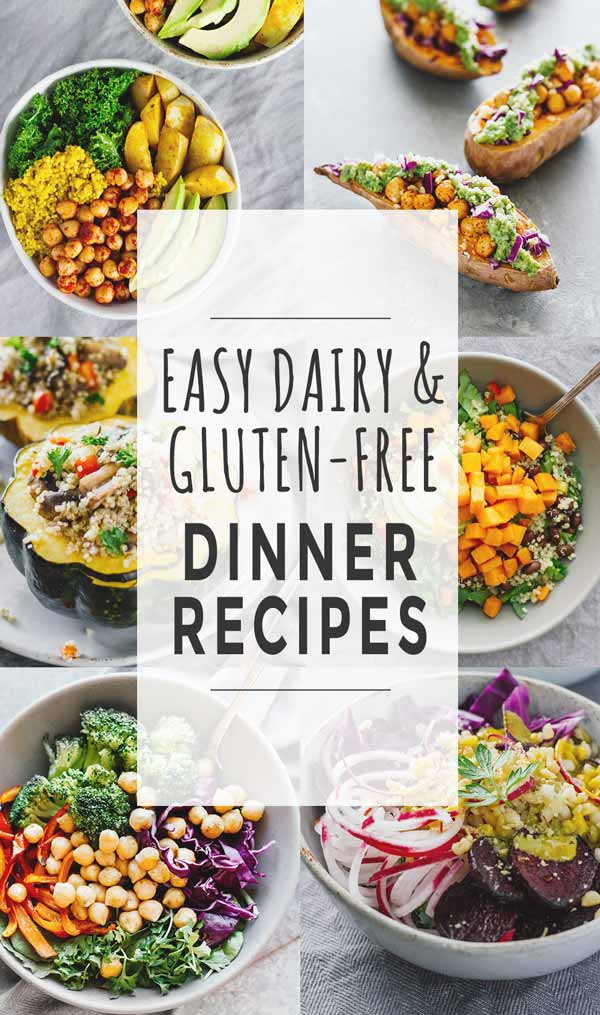 Dairy Free Dinner Recipes
 Easy Dairy & Gluten Free Dinner Recipes Jar Lemons