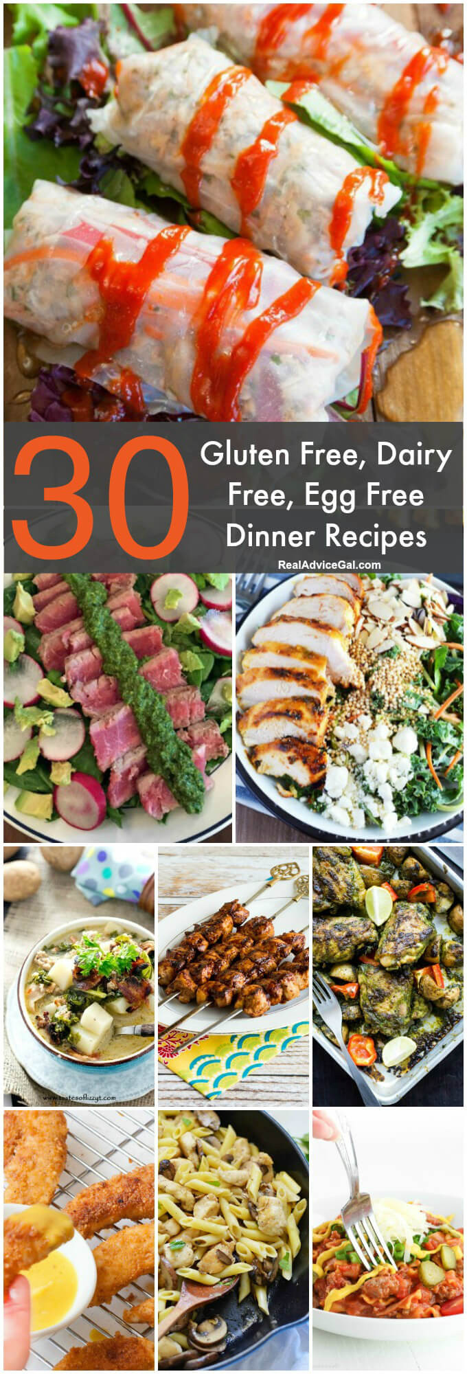 Dairy Free Dinner Recipes
 Gluten Free Dairy Free Egg Free Recipes Madame Deals