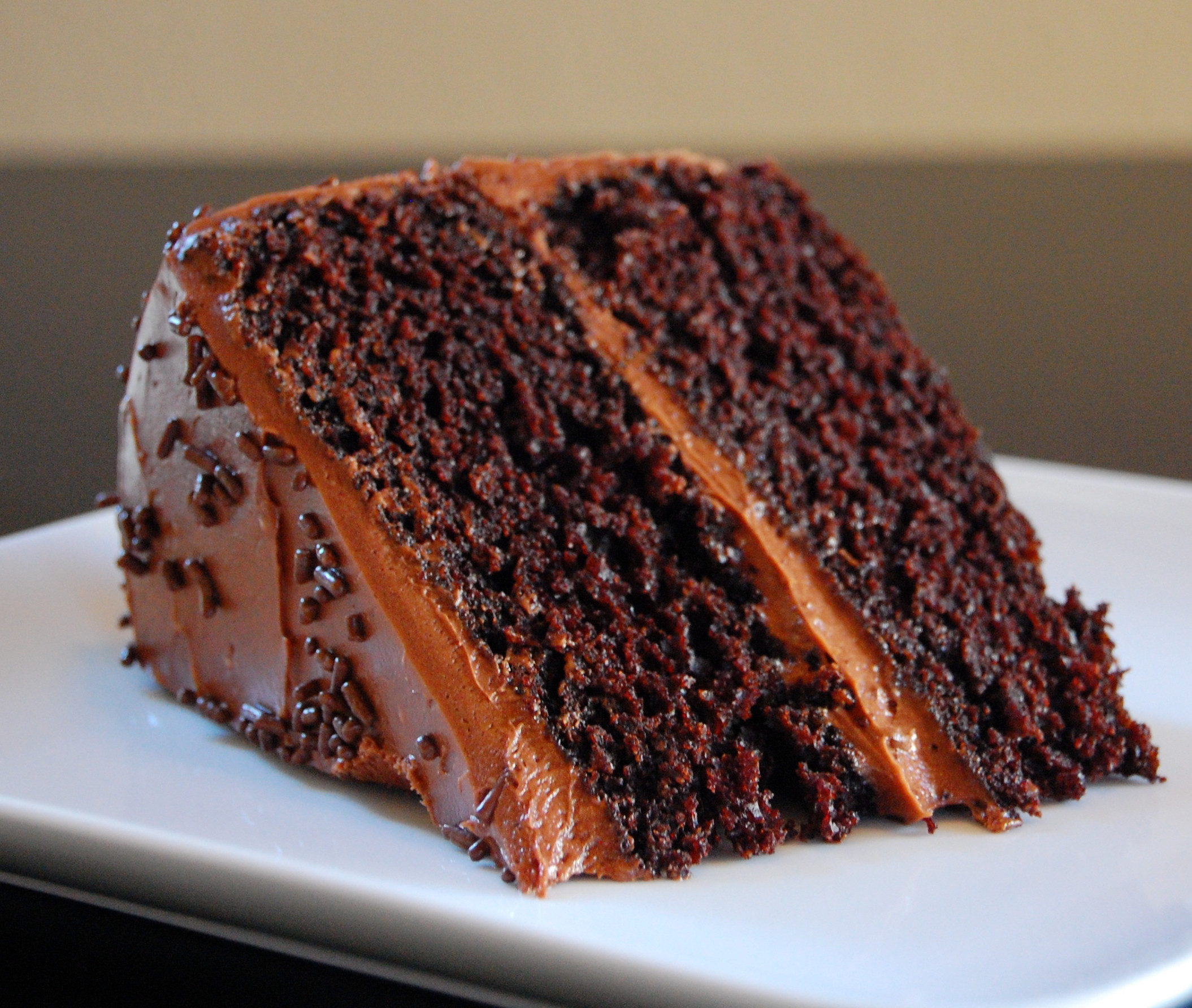 Dark Chocolate Cake
 chocolate barometer cake how to test your new kitchen