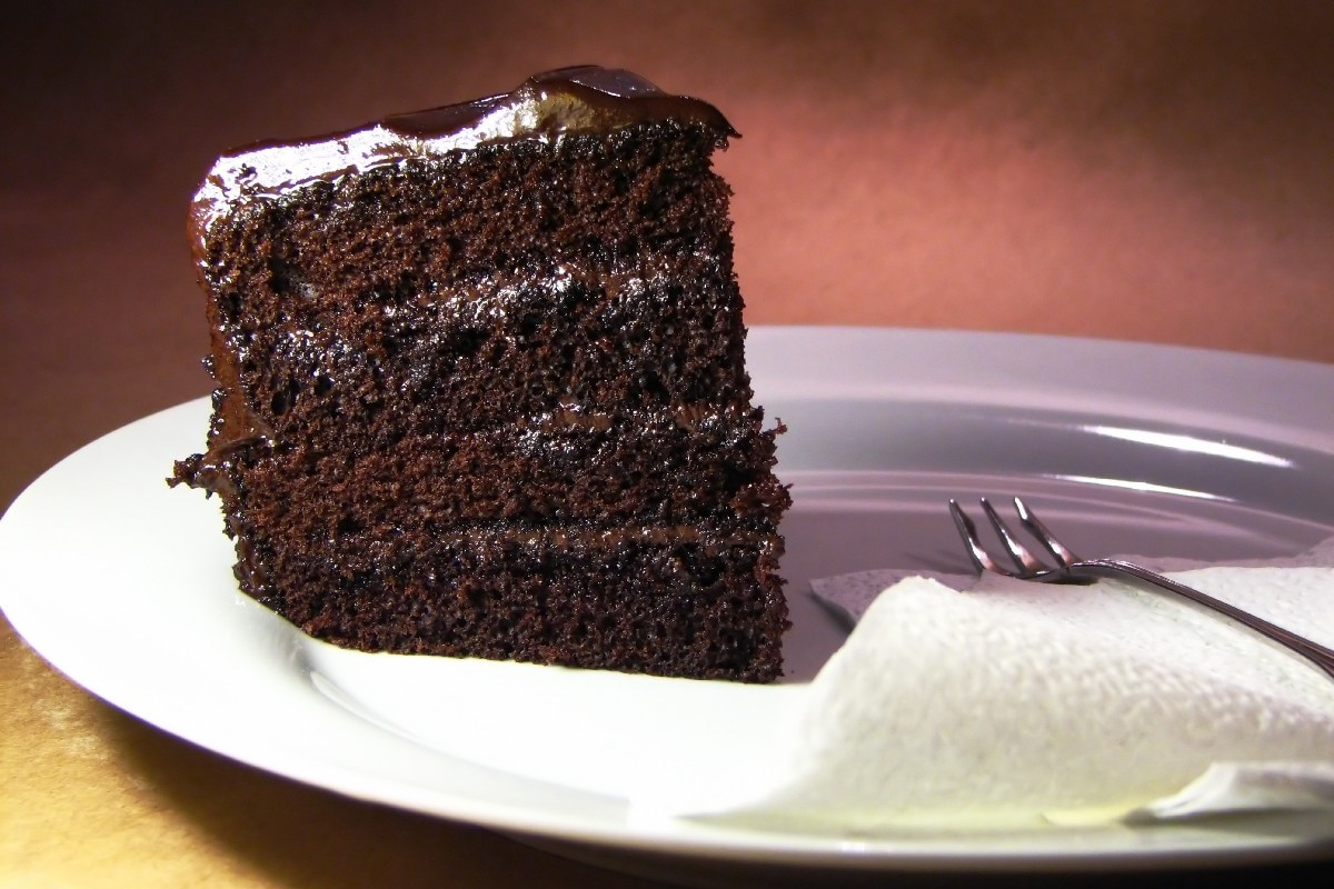 Dark Chocolate Cake
 Dark Chocolate Cake KitchMe