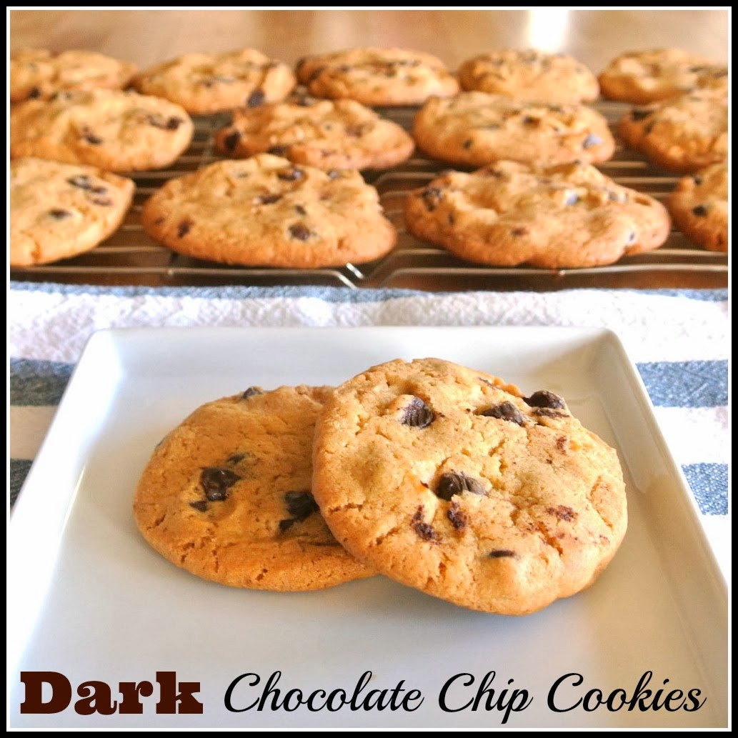 Dark Chocolate Chip Cookies
 Gourmet Cooking For Two Dark Chocolate Chip Cookies