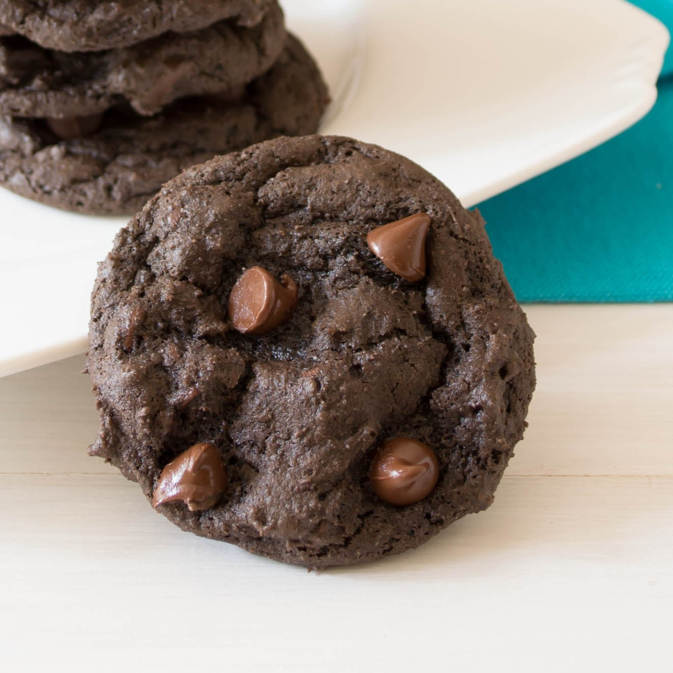 Dark Chocolate Chip Cookies
 Dark Chocolate Chocolate Chip Cookies