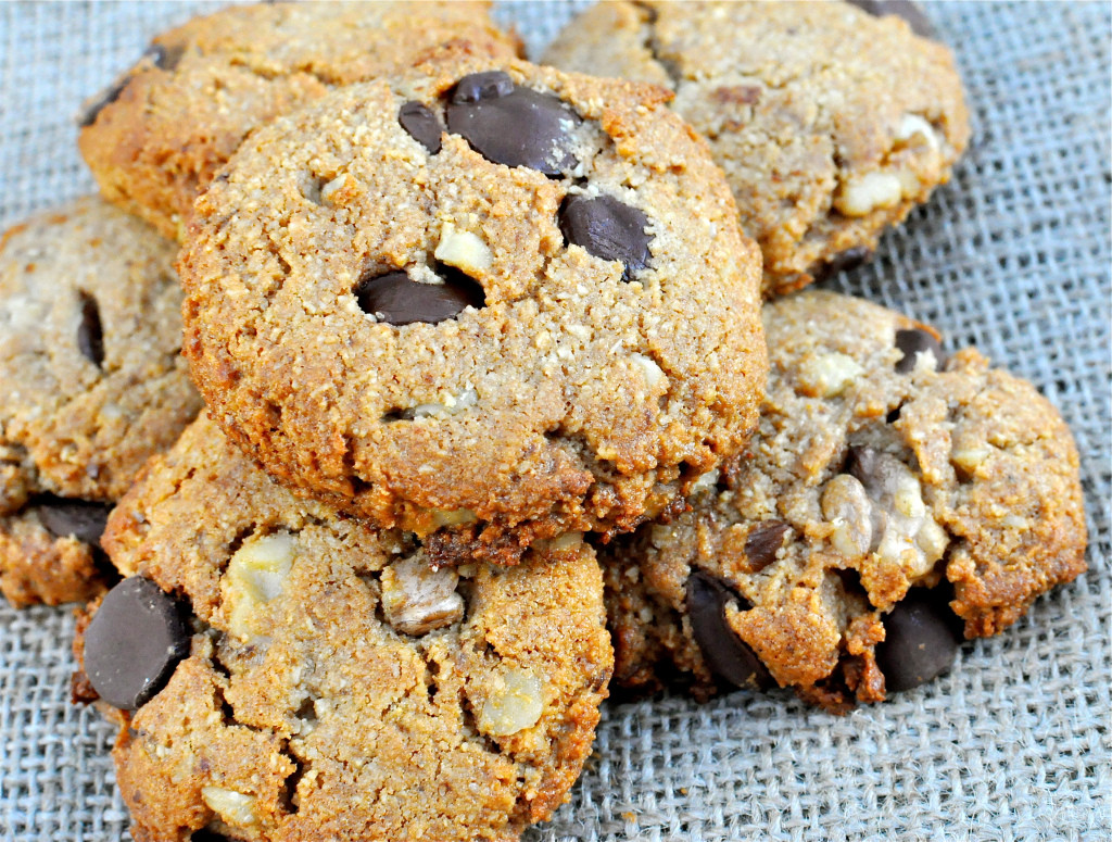 Dark Chocolate Chip Cookies
 Paleo Dark Chocolate Chip Walnut Cookies Fed & Fit