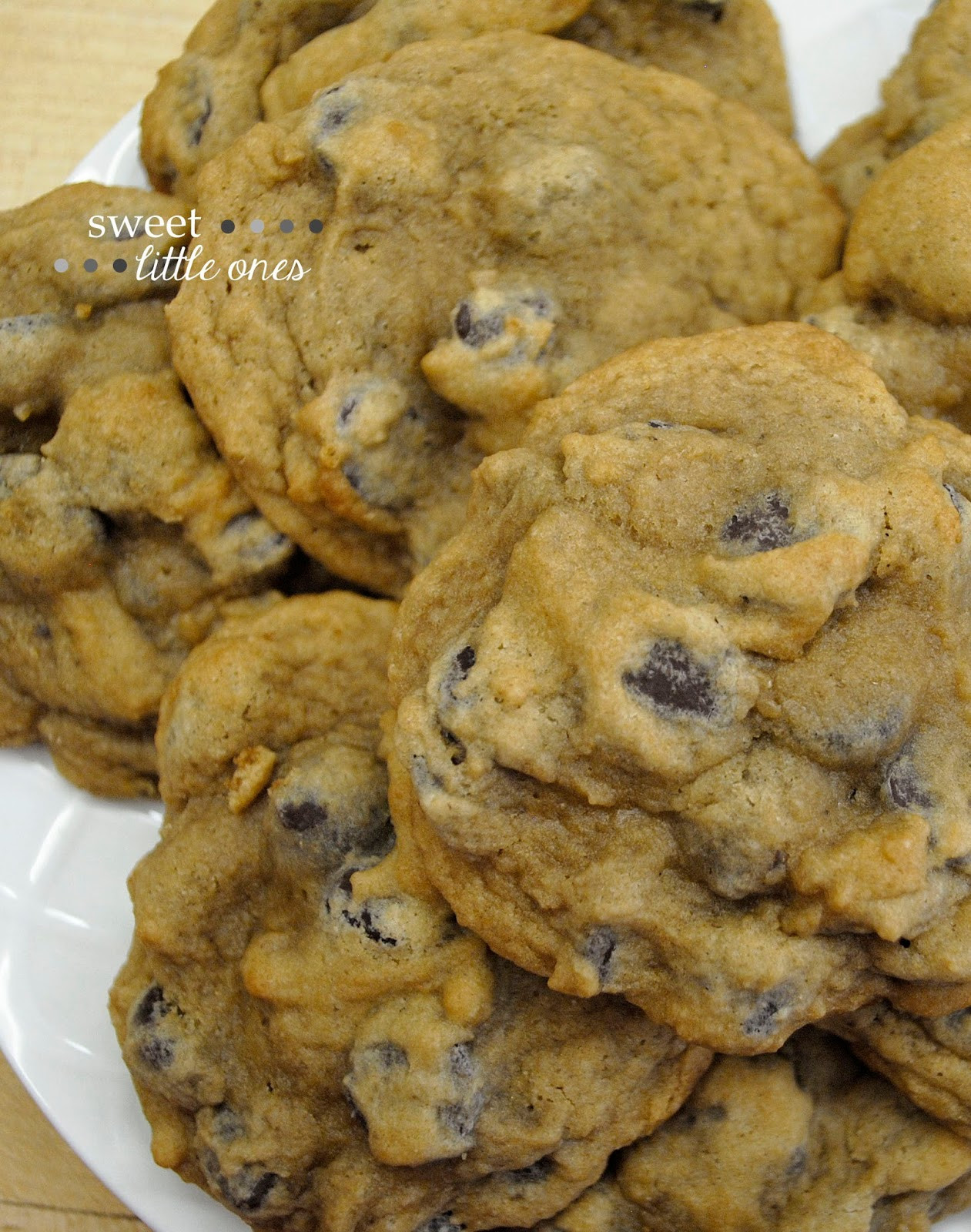 Dark Chocolate Chip Cookies
 Sweet Little es Super Soft Dark Chocolate Chip Cookies