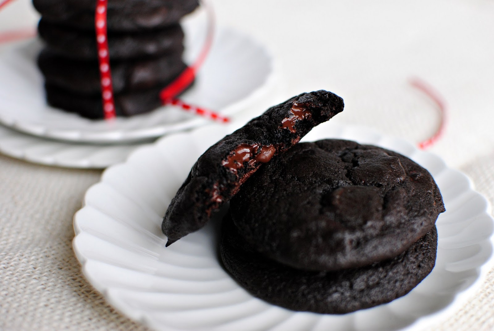 Dark Chocolate Cookies
 Simply Scratch Double Dark Chocolate Merlot Cookies