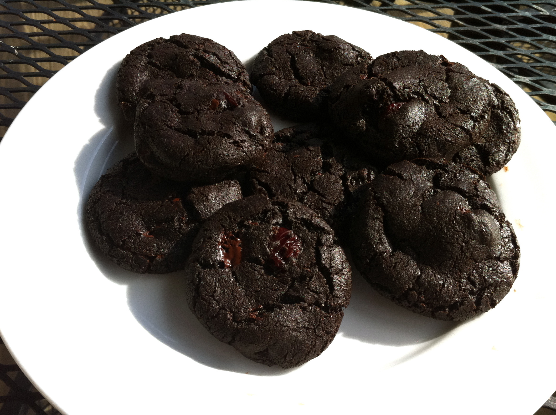 Dark Chocolate Cookies
 Dark Chocolate Cookies With Sour Cherries Recipe — Dishmaps