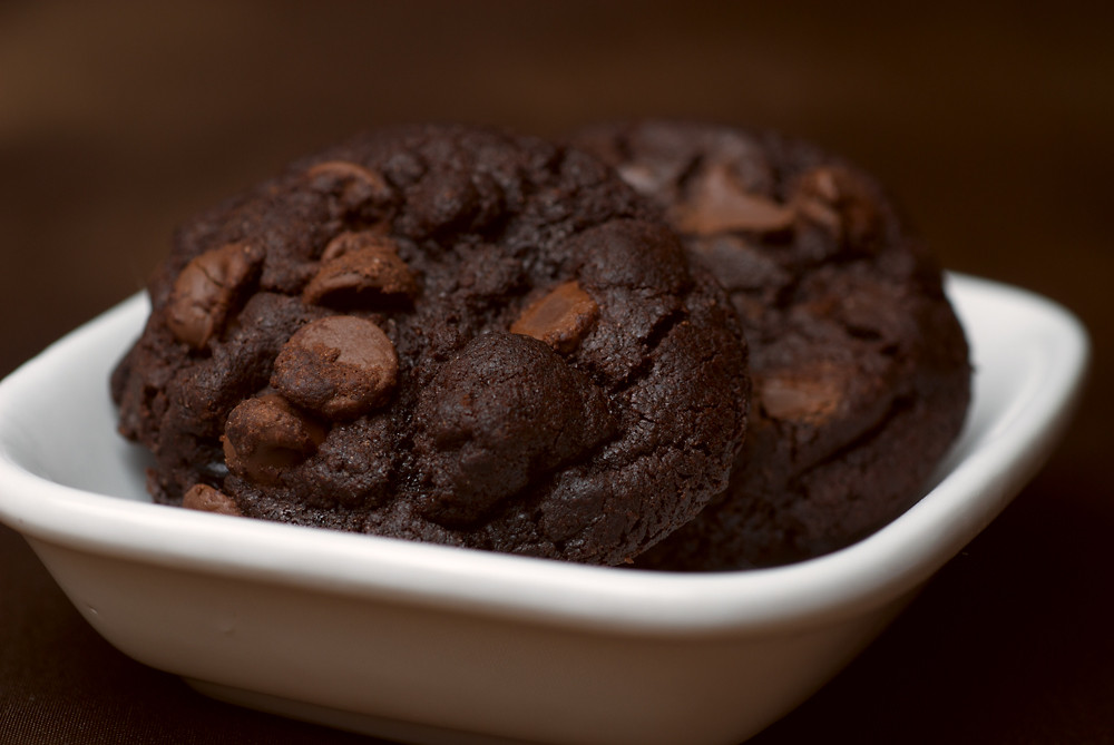 Dark Chocolate Cookies
 Double Dark Chocolate Cherry Cookies Bake or Break