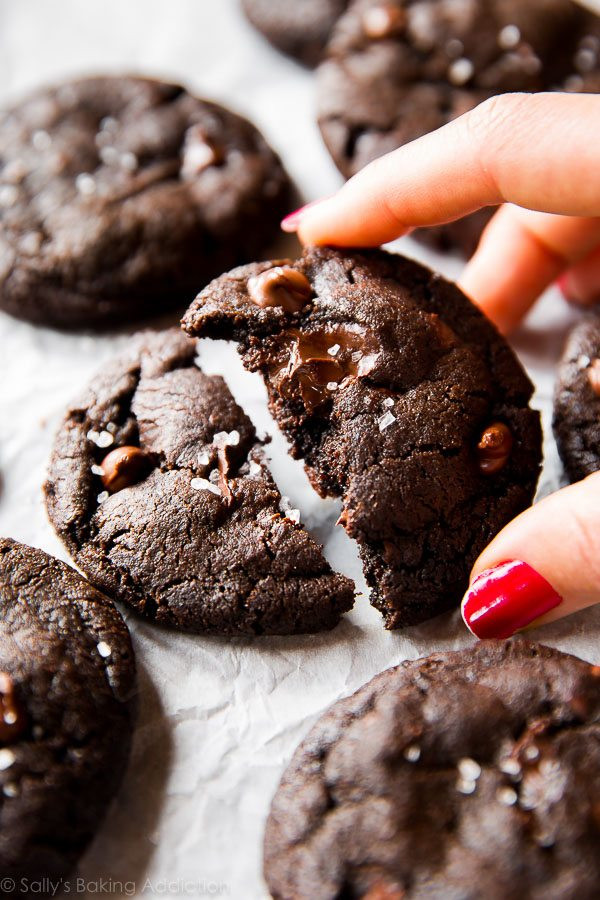 Dark Chocolate Cookies
 unsweetened cocoa powder cookie recipes