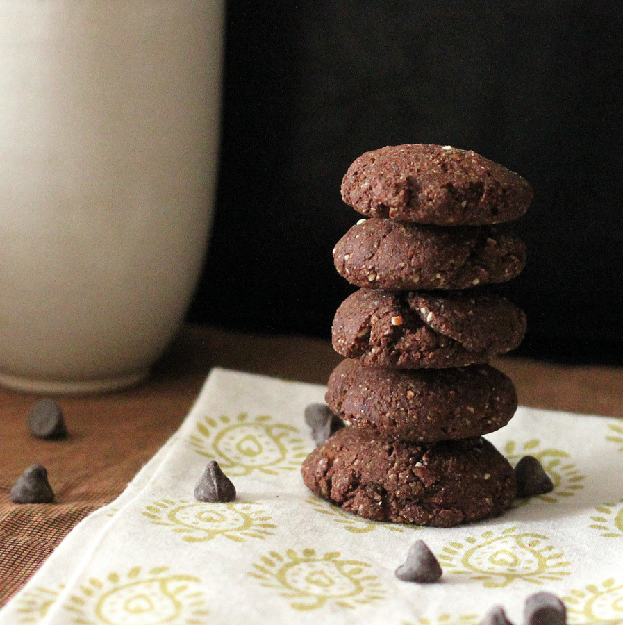 Dark Chocolate Cookies
 Vegan Dark Chocolate Cookies Recipe Vegan Richa