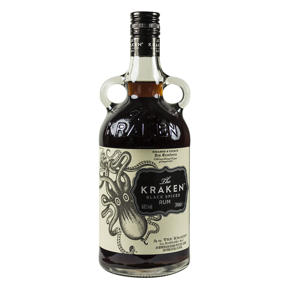 Dark Rum Drinks
 The Kraken Dark Spiced Rum 70cl Bottles