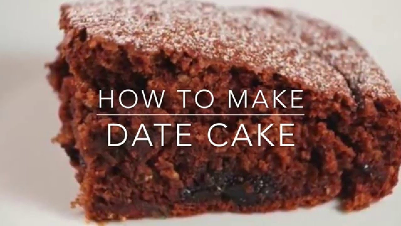 Date Cake Recipe
 Date Cake Recipe