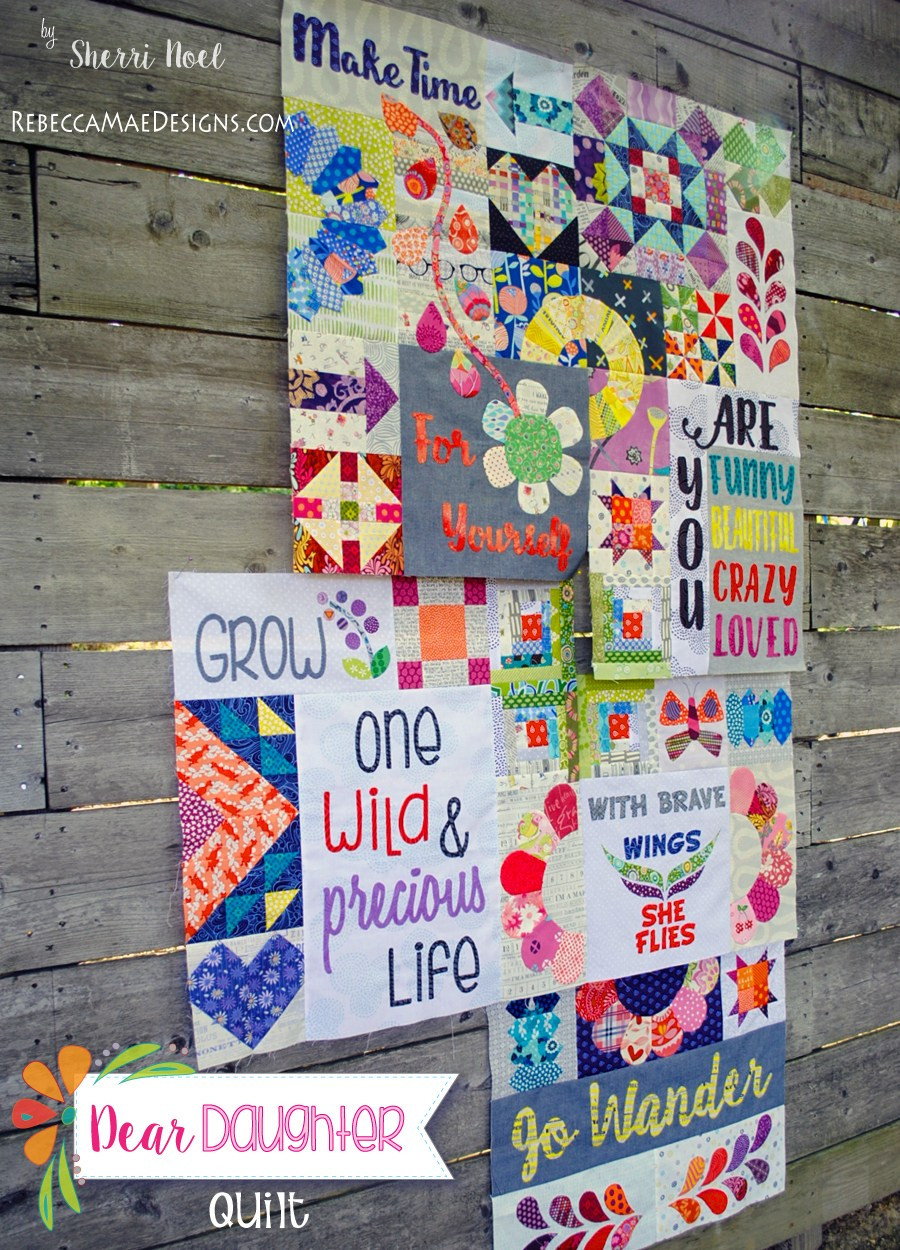 Daughter For Dessert Ch 7
 Chapter 5 Dear Daughter Quilt Giveaway