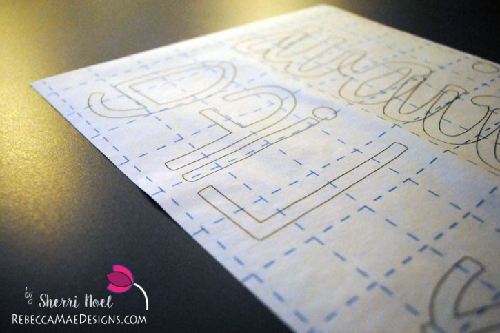 Daughter For Dessert Ch 7
 How to appliqué quilt text or letters with fusible