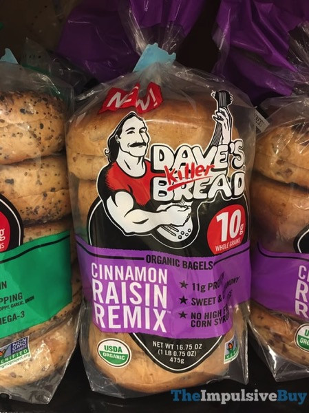 Dave'S Killer Bread Bagels
 SPOTTED ON SHELVES 5 5 2017 The Impulsive Buy