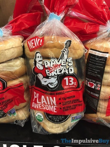 Dave'S Killer Bread Bagels
 SPOTTED ON SHELVES 5 5 2017 The Impulsive Buy