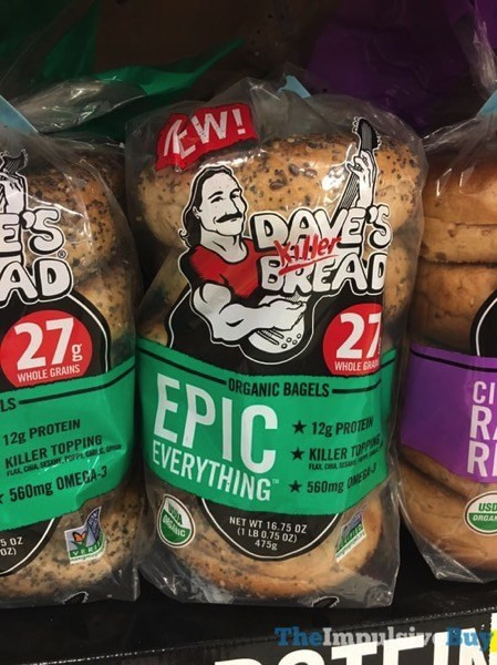 Dave'S Killer Bread Bagels
 SPOTTED ON SHELVES 5 5 2017 The Impulsive Buy