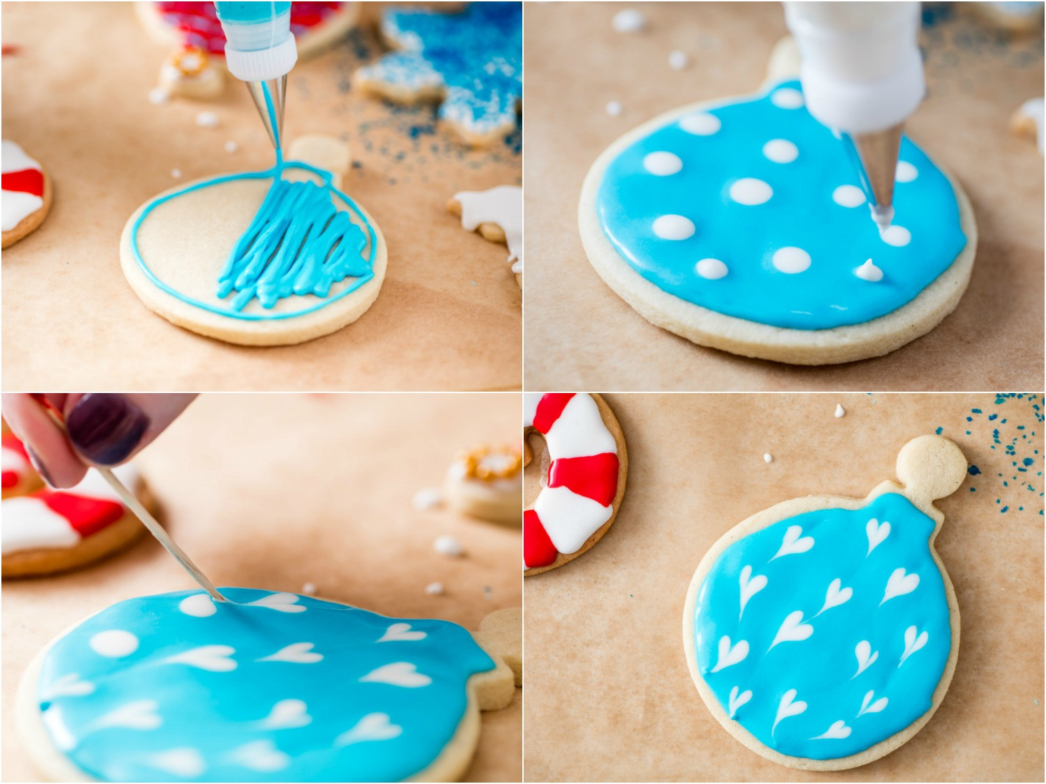 Decorating Sugar Cookies
 A Royal Icing Tutorial Decorate Christmas Cookies Like a