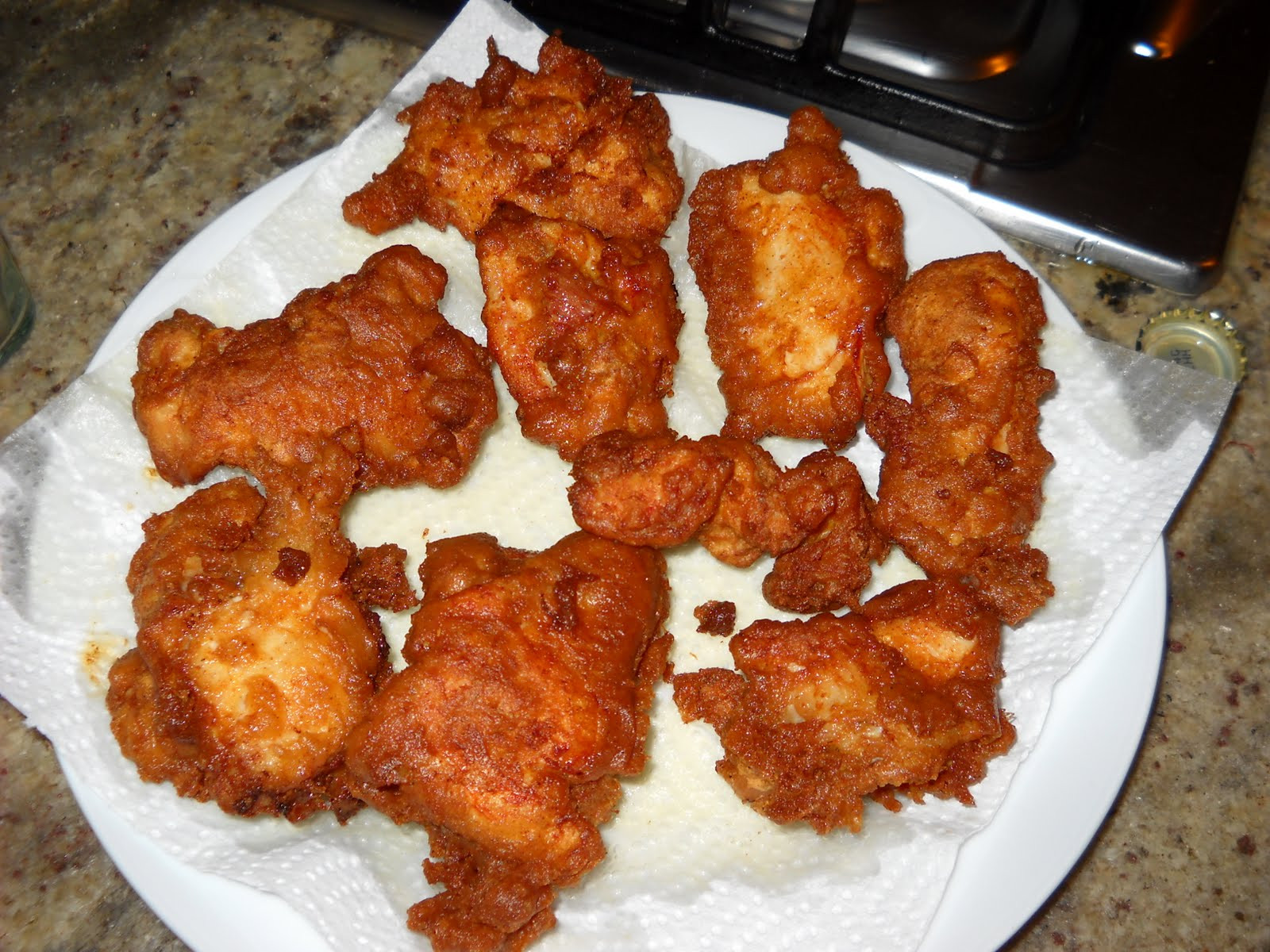 Deep Fried Chicken
 Your morning wake up call between the coffee and the bagel