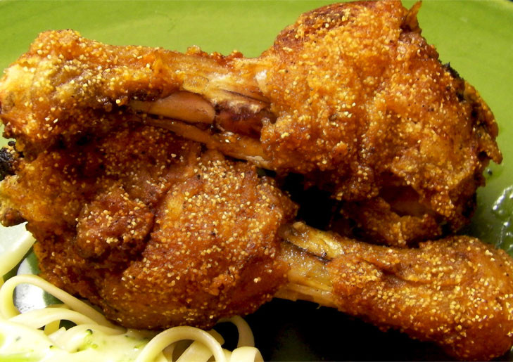 Deep Fried Chicken Legs
 Pan Fried Chicken Recipe with Special Soy Sauce