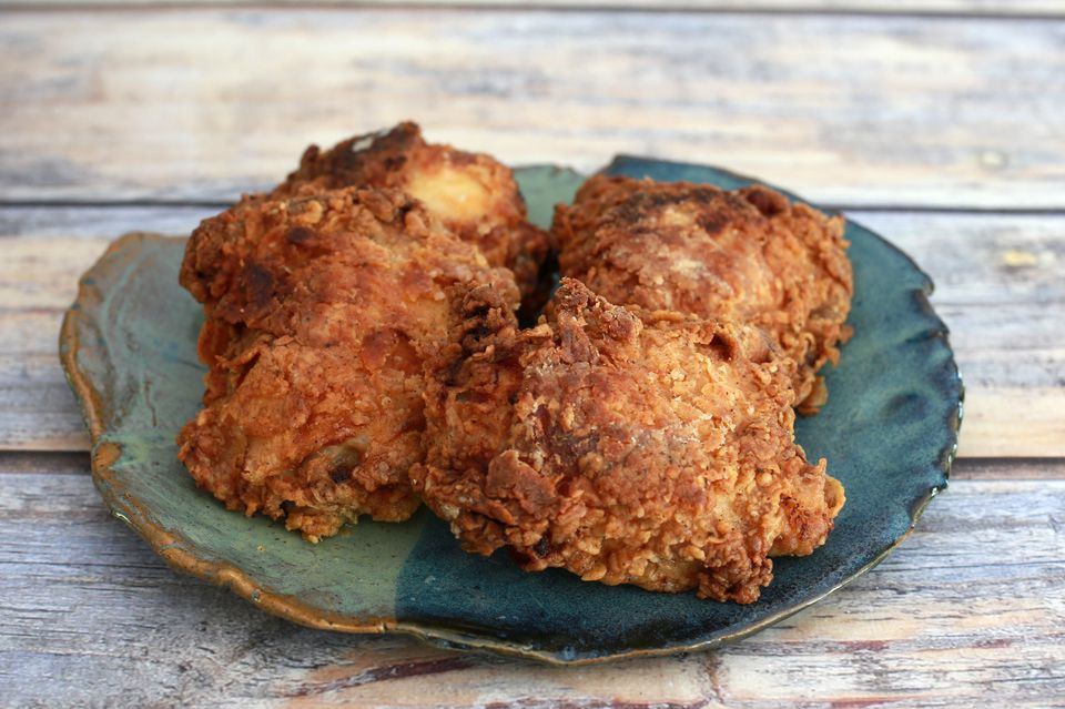 Deep Fried Chicken Thighs
 Crispy Oven Fried Chicken Thighs or Legs