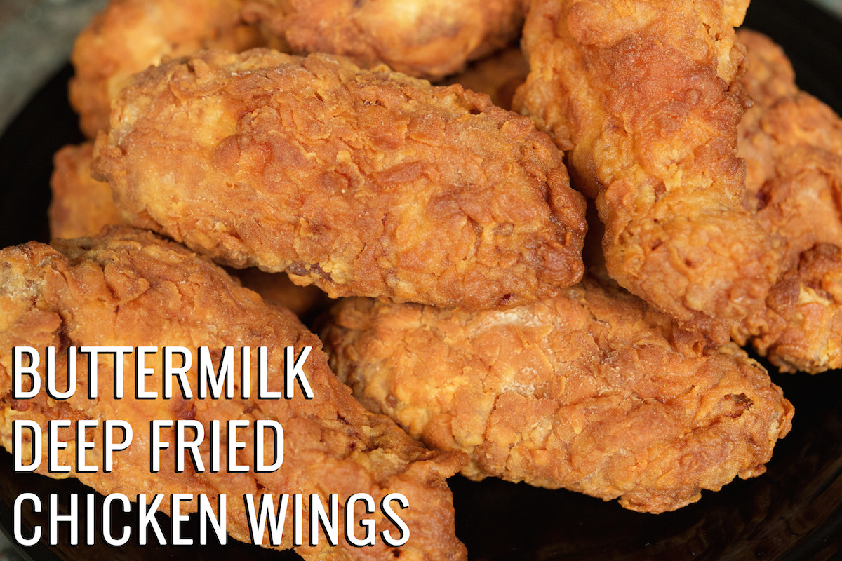 Deep Fried Chicken Wings Recipe
 Buttermilk Deep Fried Chicken Wings Recipe
