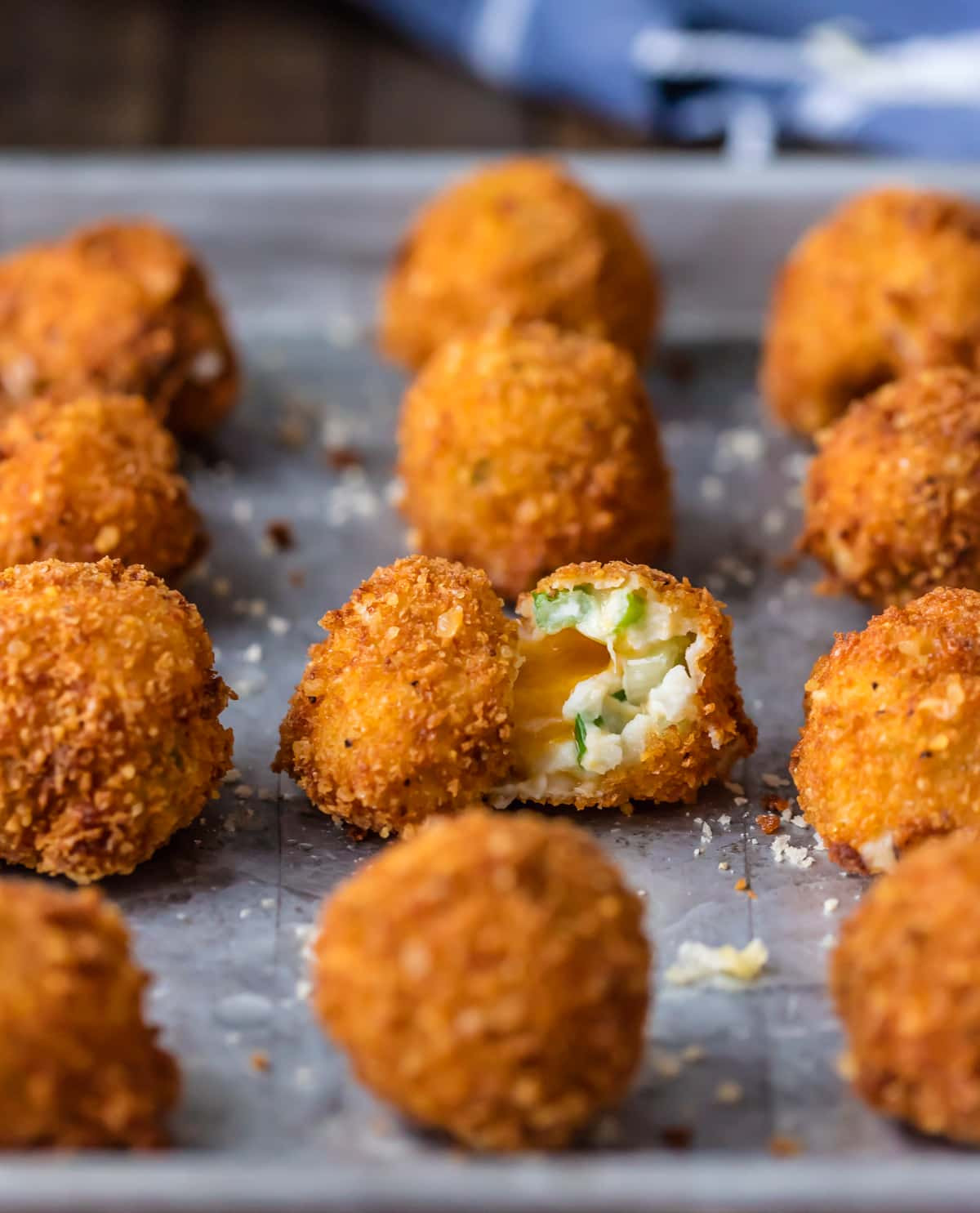 Deep Fried Mashed Potatoes
 Fried Mashed Potato Balls Cheesy Loaded Mashed Potato