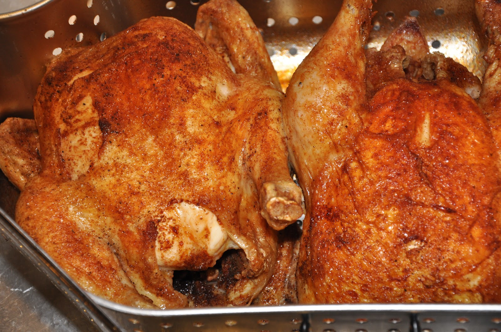 Deep Fried Whole Chicken
 RedheadWhite&Food "Turkey Fried Whole Fried Chickens