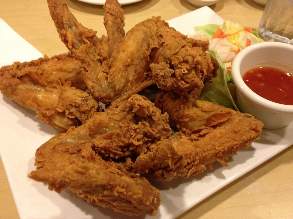 Deep Fry Chicken Wings
 House of Pho – Sunnyvale CA
