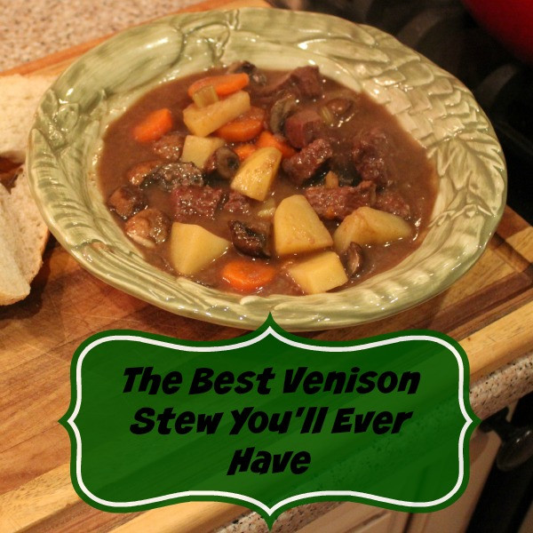 Deer Stew Recipe
 The Best Venison Stew You ll Ever Have The Backyard Pioneer