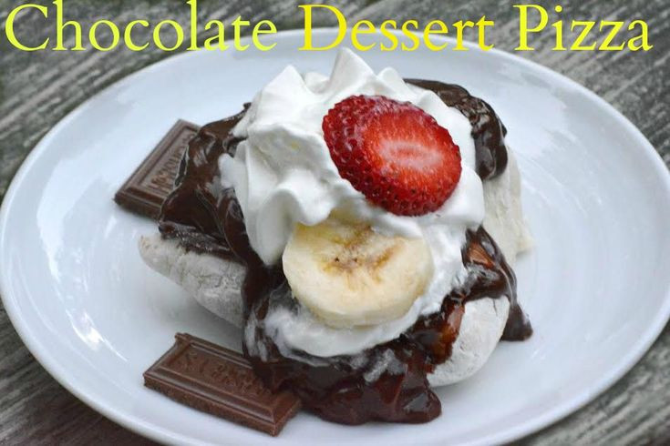 Delicious Easy Desserts
 Delicious Chocolate Covered Dessert Pizza Easy ad