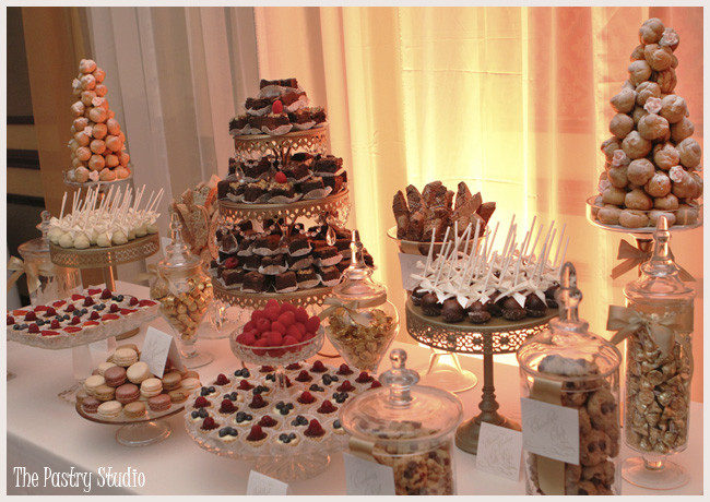 Dessert Bar Wedding
 A Romantic Wedding Cake and Dessert Bar at Hammock Beach