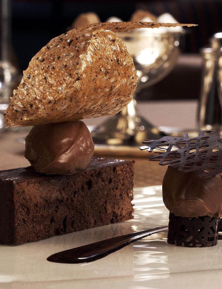 Dessert Colorado Springs
 decadent chocolate dessert at Penrose Room at The