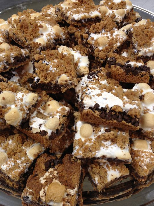 Dessert For A Crowd
 S’mores Bars for a Crowd thenewchurchsupper