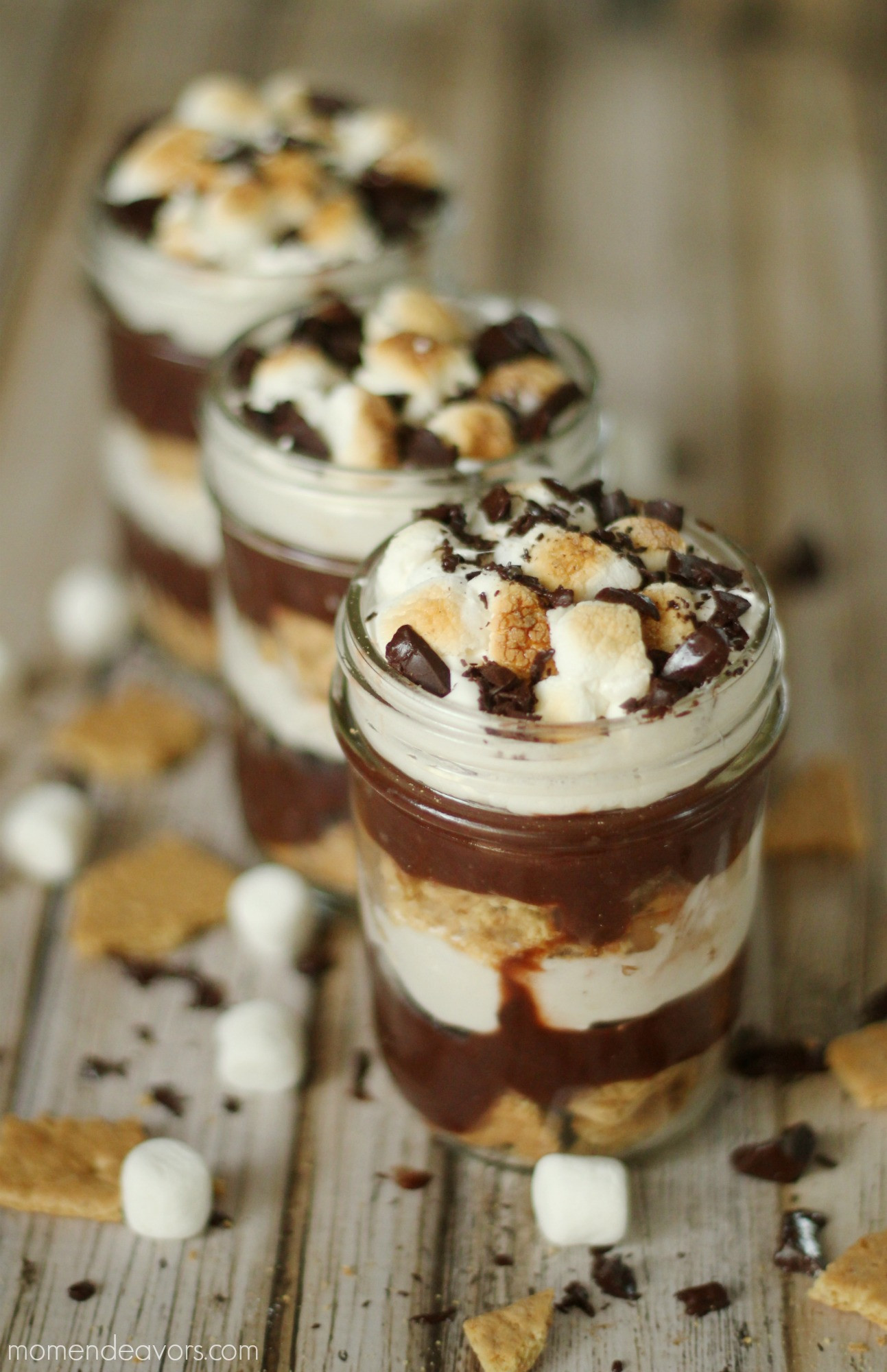 Dessert In A Jar Recipes
 S’mores Dessert Trifle in a Jar