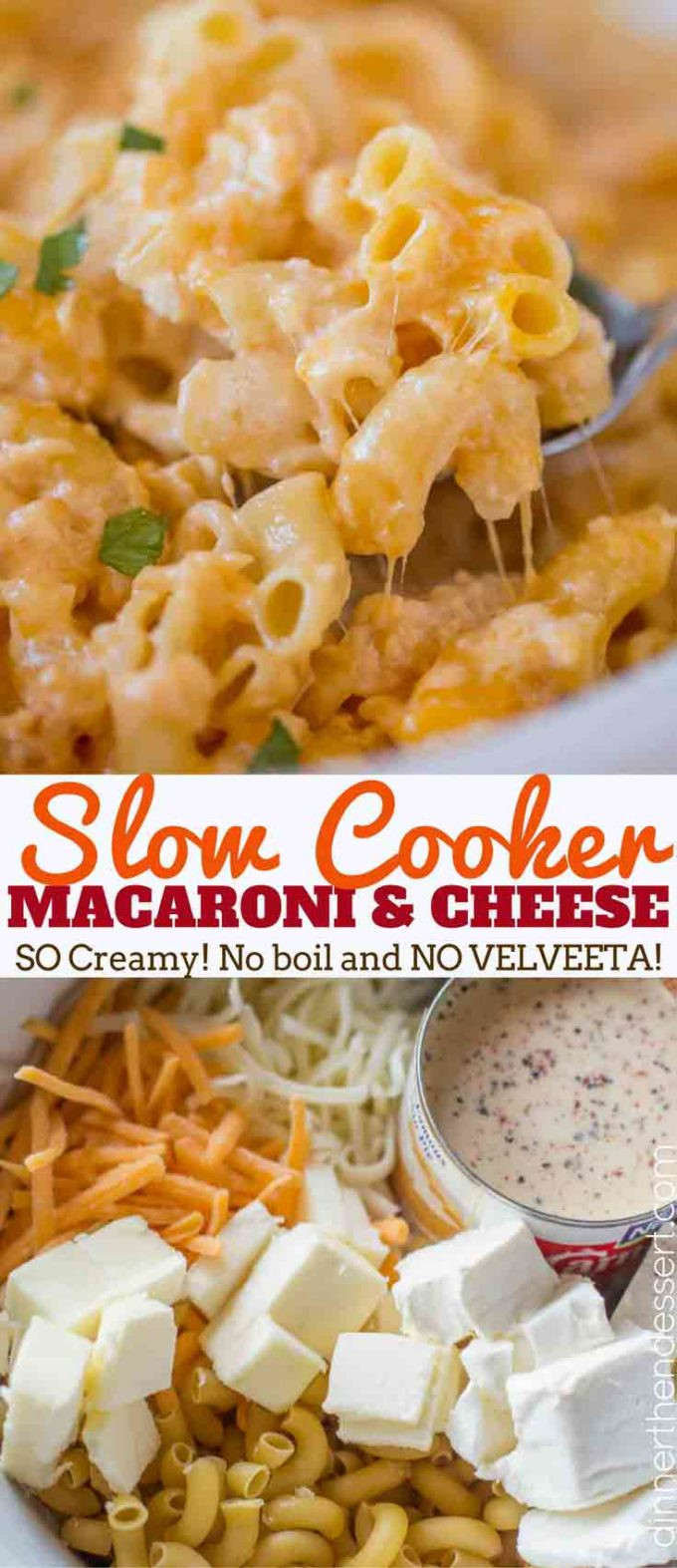 Dessert Macaroni And Cheese
 Slow Cooker Mac and Cheese Dinner then Dessert