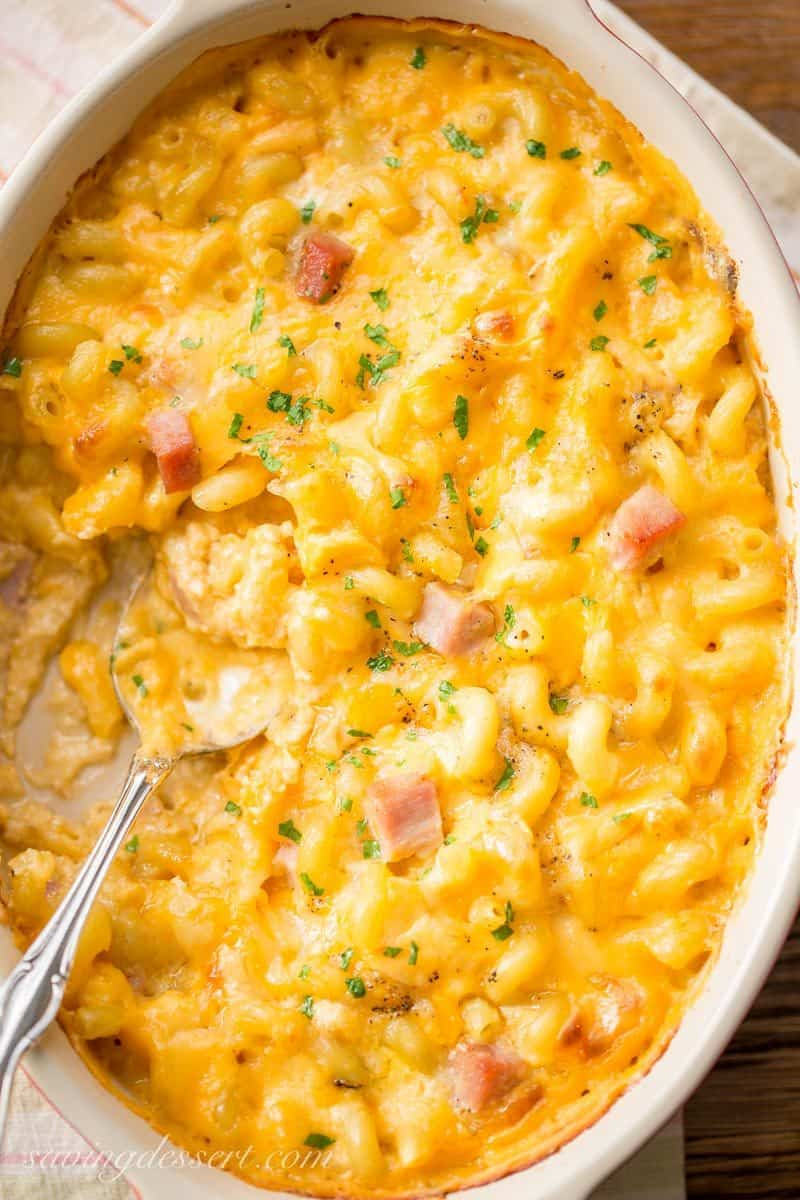 Dessert Macaroni And Cheese
 Ham Macaroni & Cheese Saving Room for Dessert