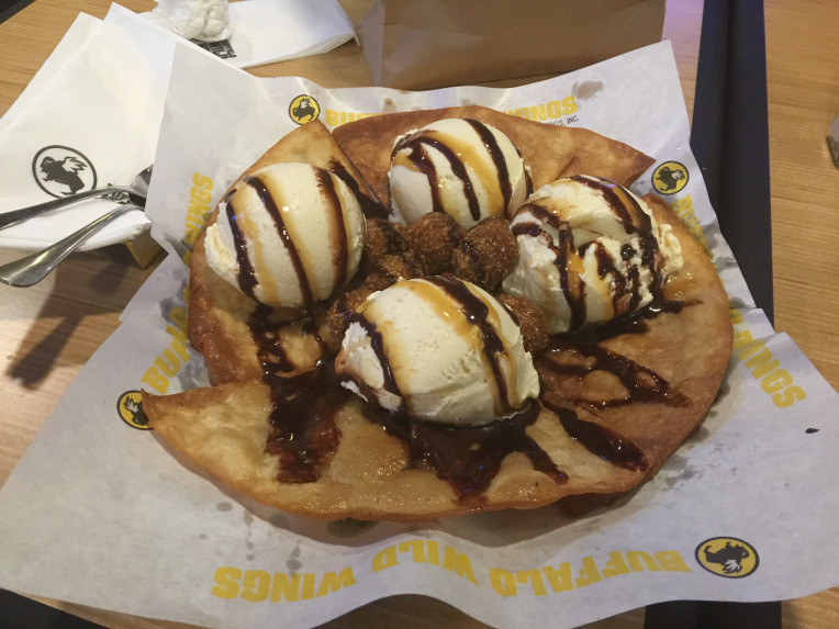 Dessert Nachos Bww
 Finger Lickin’ Buffalo Wild Wings – experienceindubai