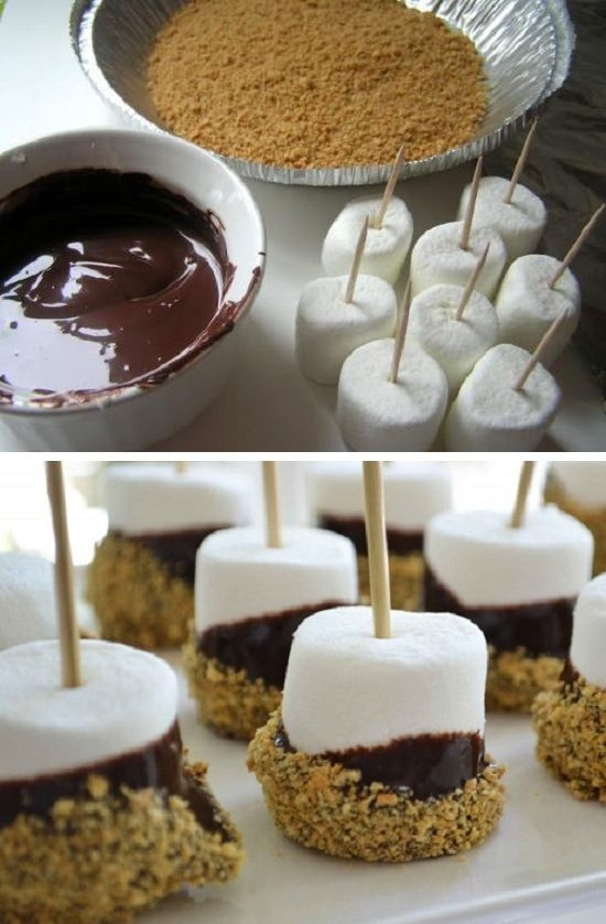 Dessert On A Stick
 Awesome Smores on a Stick Recipe by Cupcakepedia dessert