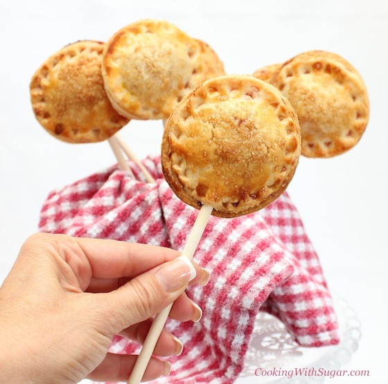 Dessert On A Stick
 Dessert on a Stick – Delicious Cherry Pie Pops Are As Easy