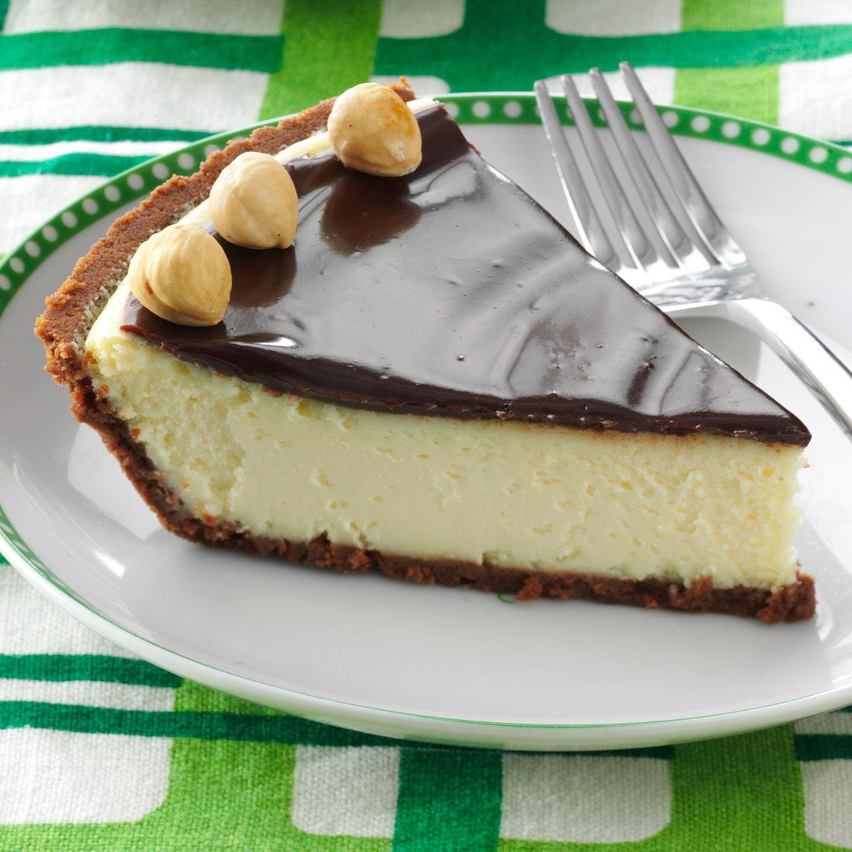 Dessert Pie Recipes
 Italian Chocolate Hazelnut Cheesecake Pie Recipe