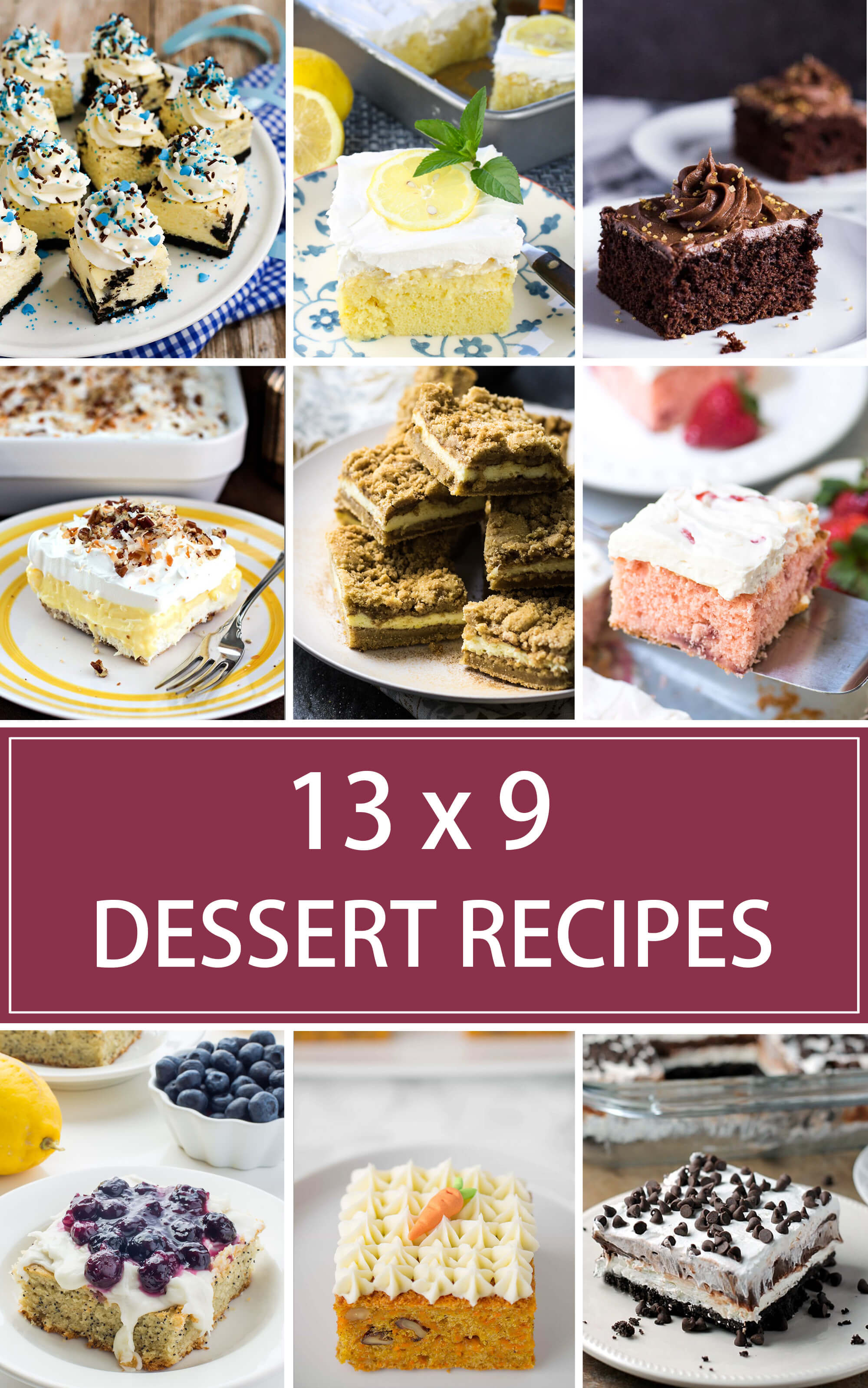 Dessert Recipes For A Crowd
 13 x 9 Dessert Recipes for a Crowd Valerie s Kitchen