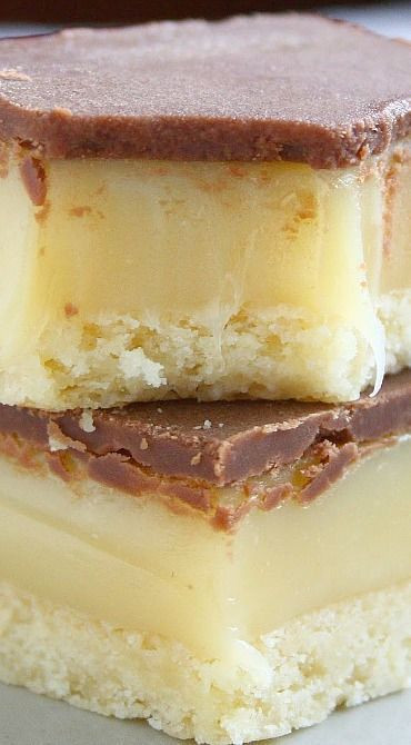 Dessert Recipes That Use A Lot Of Milk
 Millionaire bars Desserts with condensed milk and Bar on