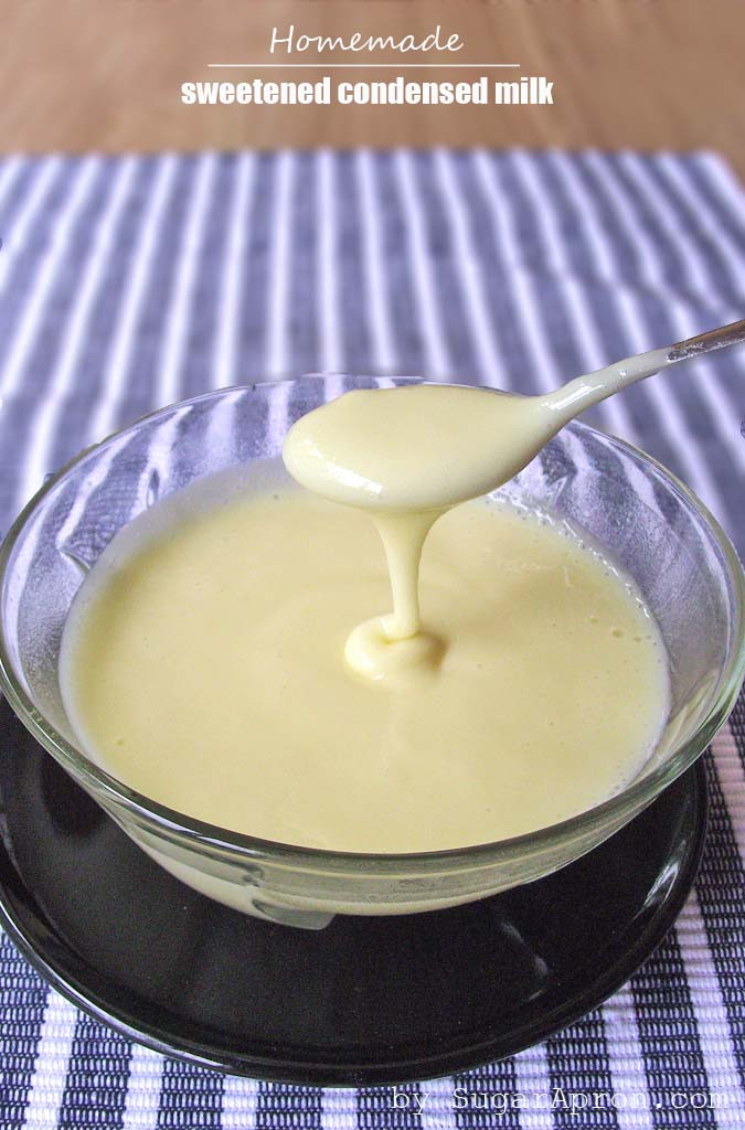 Dessert Recipes That Use A Lot Of Milk
 Homemade Sweetened Condensed Milk Recipe Sugar Apron